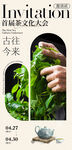古韵茶会邀请函潮汕凤凰茶