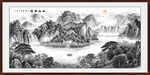 意境水墨画 新中式水墨画