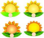 矢量太阳花