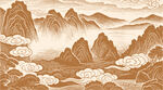山水插画