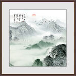 大厅山水画
