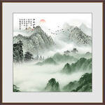 国画山水画