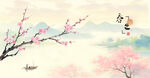 春日桃花景