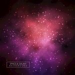 梦幻绚丽的宇宙星空景象
