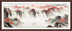国画山水画