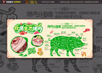 猪肉部分分割设计