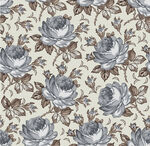 复古花卉图案布料纹理四方连续数