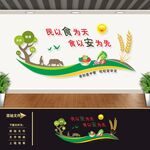 餐厅食堂标语文化墙