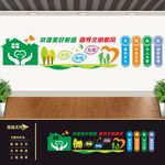 文明和谐社区标语文化墙