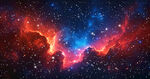 绚丽星云宇宙星空顶