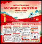 消防安全知识教育宣传栏