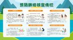 预防防治肺结核宣传栏
