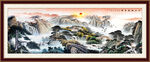 长城山水画