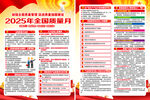 2025年全国质量月宣传单