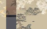 中式山水花鸟装饰画