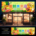 水果店招牌
