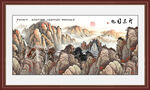 泰山办公室挂图