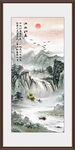 旭日东升装饰画