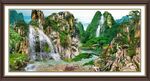 山水国画风景图