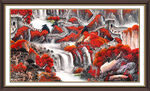 客厅山水画 