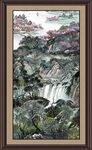 中式山水挂画