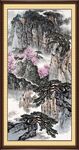 中式山水国画