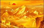 日照金山