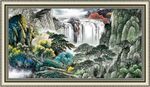 山水国画风景图