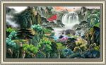山水国画风景图