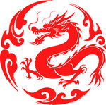 龙剪纸