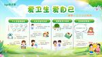 爱卫生爱自己宣传海报