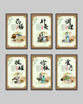 中医养生医疗展板