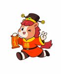 2026小马送福贴纸挂件红包玩