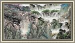 水墨山水图