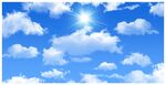 蓝天白云