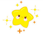 可爱星星卡通形象