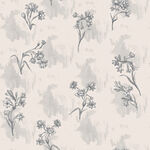 淡雅花卉水彩纹理图案