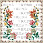 方巾花