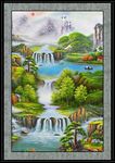 山水风景油画