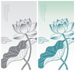矢量荷花