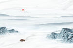 新中式山水画
