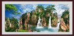 山水美景图