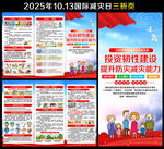 2025年国际减灾日三折页