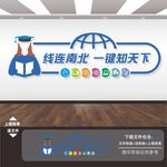 电脑微机室计算机室文化墙