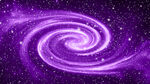 梦幻紫色星空漩涡
