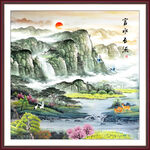 国画山水画