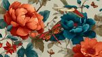 中式花鸟花卉精美图案