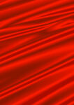 红色绸缎纹理背景图
