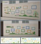 手抄报作品展示墙