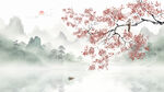 意境山水电视背景墙